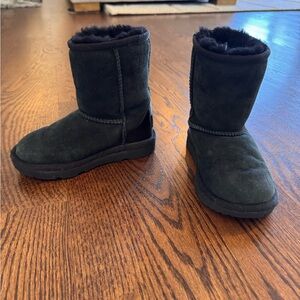 UGG Black Treaded Sole Boots